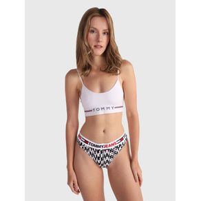 

Tanga Estampado Con Logo En Cintura De Mujer Talla: L