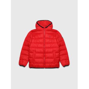 

Chamarra Con Logo En Relieve Tommy Hilfiger Unisex Talla: 10