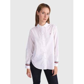 

Playera Con Bloque Estampado Tommy Hilfiger De Mujer Talla: S