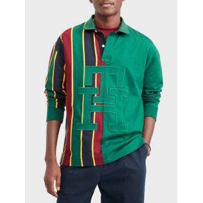 

POLO MONOGRAM TIPO RUGBY TOMMY X ANTHONY RAMOS Talla: L