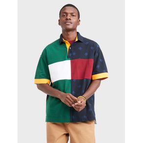 

POLO MONOGRAM RELAXED TOMMY X ANTHONY RAMOS Talla: M