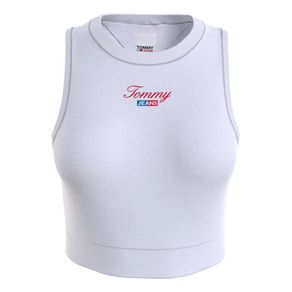 

CROP TOP TOMMY JEANS DE TIRANTES CON LOGO DE MUJER Talla: L