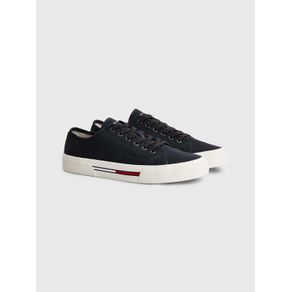 

Tenis De Lona Con Detalles Distintivos De Hombre Talla: 25
