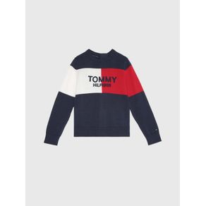 

Suéter Adaptive Con Logo Bordado De Niño Talla: L