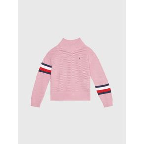 

Suéter Con Tejido Crochet De Niña Talla: L