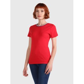 

PLAYERA CON CUELLO DISTINTIVO TOMMY HILFIGER DE MUJER Talla: L