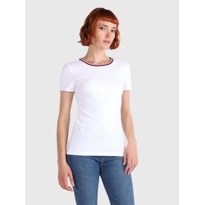 

PLAYERA CON CUELLO DISTINTIVO TOMMY HILFIGER DE MUJER Talla: L