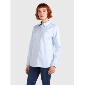

Camisa Con Logo Bordado De Mujer Talla: L