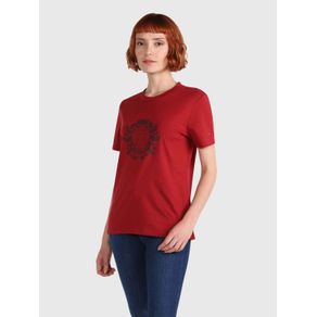 

Playera Con Monograma Estampado De Mujer Talla: L