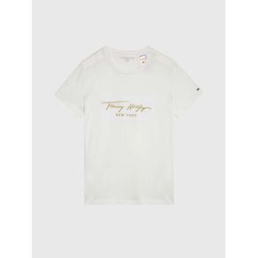 

Playera Adaptive Con Firma Bordada Tommy Hilfiger De Mujer Talla: S