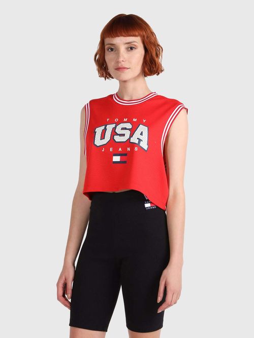 CAMISETA-SIN-MANGAS-DE-ESTILO-BALONCESTO-TOMMY-JEANS-DE-MUJER