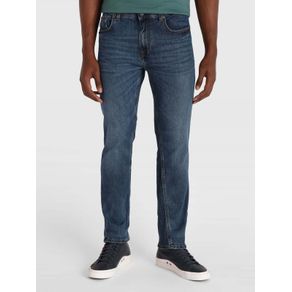 

Jeans Straight Con Franja Distintiva En Bolsillo De Hombre Talla: 29/30
