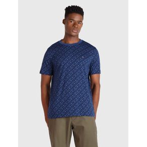 

Camiseta Con Estampado Integral De Monogramas De Hombre Talla: L