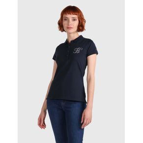 

Polo Con Aplicaciones En Firma De Mujer Talla: L