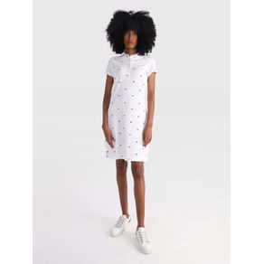 

Vestido Tipo Polo Con Logos Bordados De Mujer Talla: L