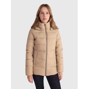 

Chamarra De Plumón Con Gorra Y Cinta De Mujer Talla: XS