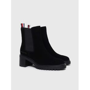 

Botines Chelsea De Ante Con Tacón Medio Tommy Hilfiger De Mujer Talla: 23