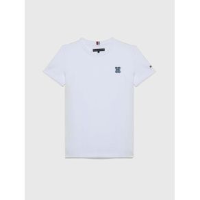 

Playera De Cuello Redondo Con Monograma De Niño Talla: 10