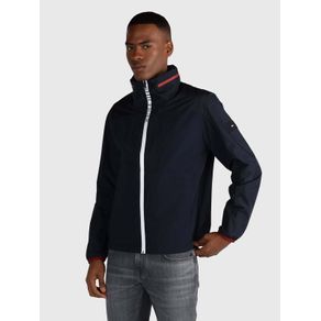 

Chamarra De Gore-Tex Con Gorra Y Cierre Tommy Hilfiger De Hombre Talla: L