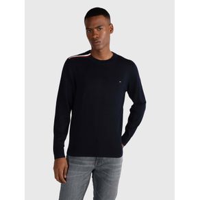 

Suéter De Algodón Con Cinta Distintiva De Hombre Talla: L