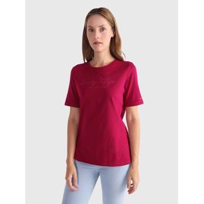 

Playera De Algodón Orgánico Bordada De Mujer Talla: M