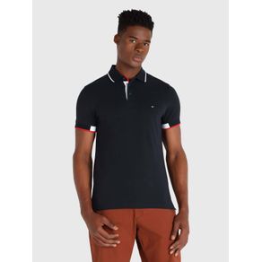 

Polo Tommy Hilfiger de corte slim y mangas color block de hombre Talla: S