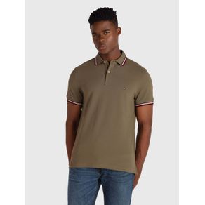 

Polo De Algodón Orgánico Con Corte Slim Tommy Hilfiger De Hombre Talla: L