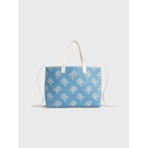 

Bolso Tote Iconic Vaquero Con Monogramas Th De Mujer Talla: ÚNICA