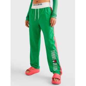 

Joggers Con Franja Y Logo Estampado De Mujer Talla: L