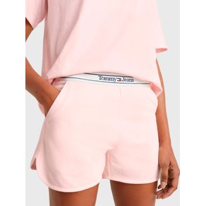 

Pantalón Corto De Chándal Con Cinta Y Logo De Mujer Talla: XS