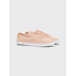 

Tenis Con Cordones Y Detalle Metalizado De Mujer Talla: 23