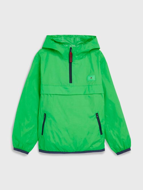 CORTAVIENTOS-CHICAGO-PLEGABLE-CON-CAPUCHA-TOMMY-HILFIGER-DE-NIÑOS
