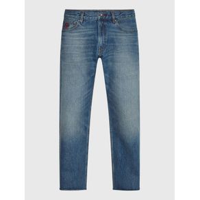 

Jeans De Corte Regular Con Escudo De Hombre Talla: 29