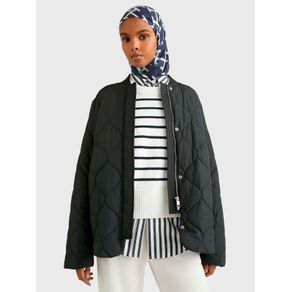 

Chamarra Bomber Con Acolchado A Rombos De Mujer Talla: M