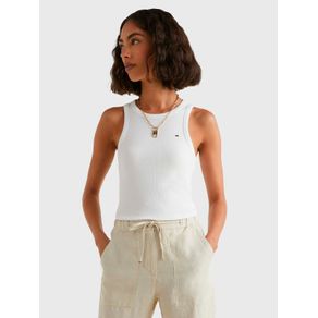 

Playera De Punto Elástico Sin Mangas De Mujer Talla: L