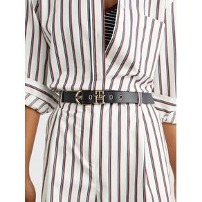 

Cinturón Luxe De Piel Con Monograma Tommy Hilfiger De Mujer Talla: 80