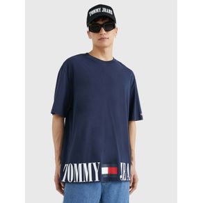 

Playera De Corte Oversize Con Logo Gráfico De Hombre Talla: L