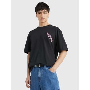 

Playera Oversize Con Logo Universitario De Hombre Talla: L