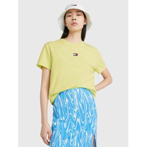 

Playera De Corte Clásico Con Parche De Mujer Talla: M