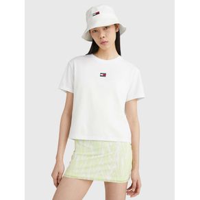 

Playera De Corte Clásico Con Parche De Mujer Talla: XS