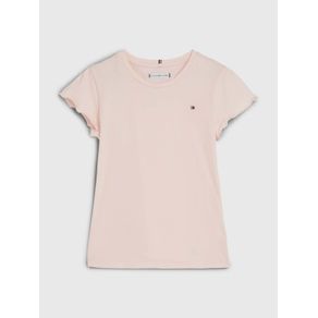 

Playera Essential Con Detalle De Volantes De Niña Talla: 10