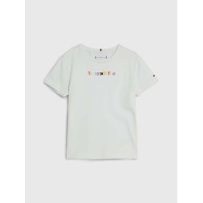 

Playera Con Logo Multicolor De Niña Talla: 10