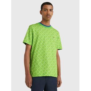 

Playera Con Estampado Integral De Monogramas De Hombre Talla: L