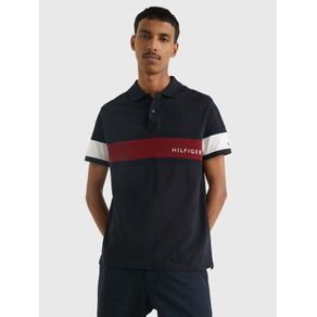 

Polo De Corte Regular Con Diseño Color Block De Hombre Talla: L