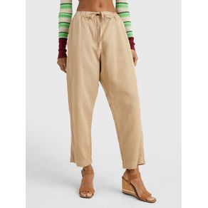 

Pantalón De Sarga Con Cordón De Mujer Talla: 32