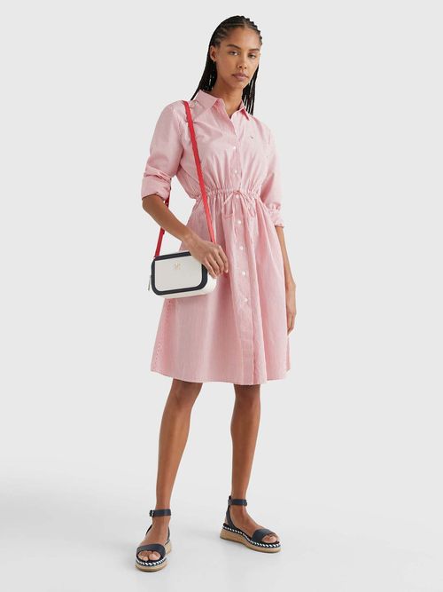 VESTIDO-CAMISERO-DE-POPELIN-CON-RAYAS-ITHACA-TOMMY-HILFIGER-DE-MUJER