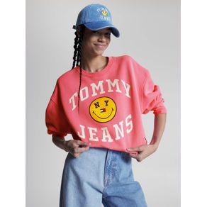 

Sudadera Oversize Tommy Jeans X Smiley® De Mujer Talla: L