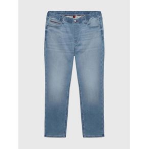 

Jeans Adaptive Slim Con Franja Distintiva En Bolsillo De Hombre Talla: 38