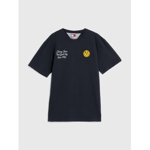

Playera Gráfica Tommy Jeans X Smiley® De Hombre Talla: L