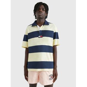 

Polo De Rugby De Rayas Con Corte Oversize De Hombre Talla: L